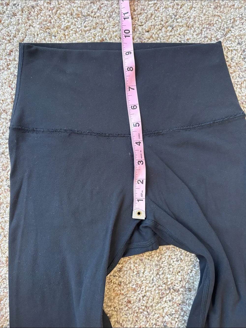 Lululemon Black Align Leggings 7/8 Size 4